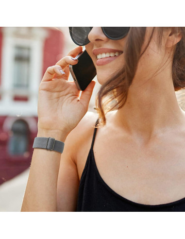 Paquete de 3 bandas de nylon 22mm Farluya para relojes AGPTEK y Fossil