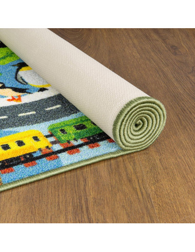 Alfombra de Juguete KC Cubs 3x1.5m Safari Animal Educativa