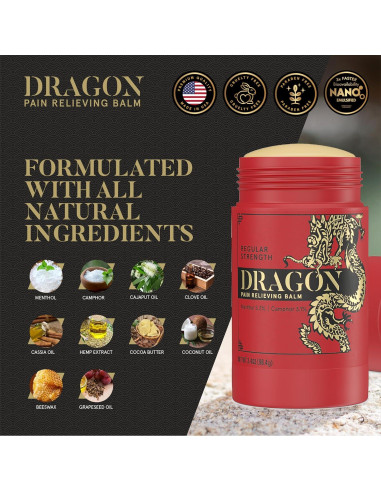 Bálsamo Dragón Americanna Wellness 96.5g Fórmula Regular