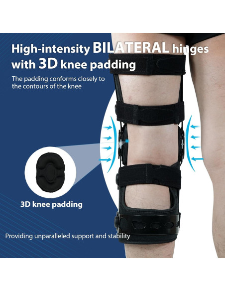 Férula Ortopédica para Rodilla Nvorliy - Ajuste Pequeño Izquierda Férula Ortopédica para Rodilla Nvorliy - Ajuste Pequeño Izquierda