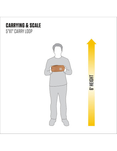 Organizador Carhartt para Viaje Resistente al Agua 22.86cm