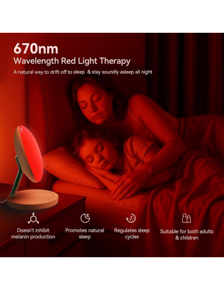 Lámpara de Terapia de Luz Roja COMSYNC RT012 670nm USB Lámpara de Terapia de Luz Roja COMSYNC RT012 670nm USB