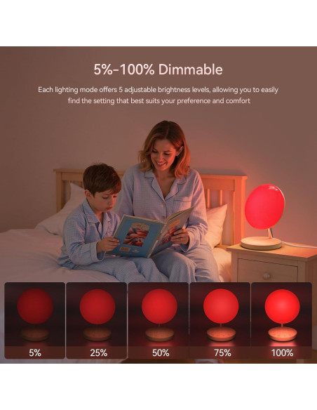 Lámpara de Terapia de Luz Roja COMSYNC RT012 670nm USB Lámpara de Terapia de Luz Roja COMSYNC RT012 670nm USB