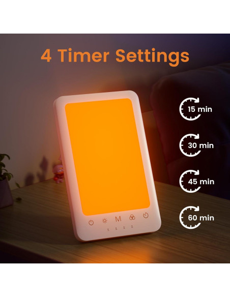 Lámpara de Terapia de Luz LASTAR 10000 Lux LED Ajustable Lámpara de Terapia de Luz LASTAR 10000 Lux LED Ajustable