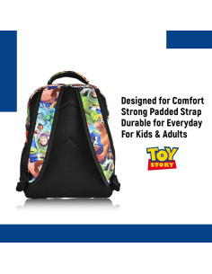 Mochila Disney Toy Story para Niños 33x38.1cm - Woody y Buzz 2