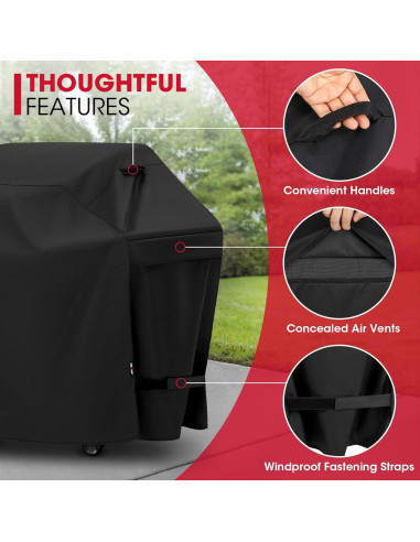 Funda para Parrilla Unicook 152 cm Impermeable y Resistente