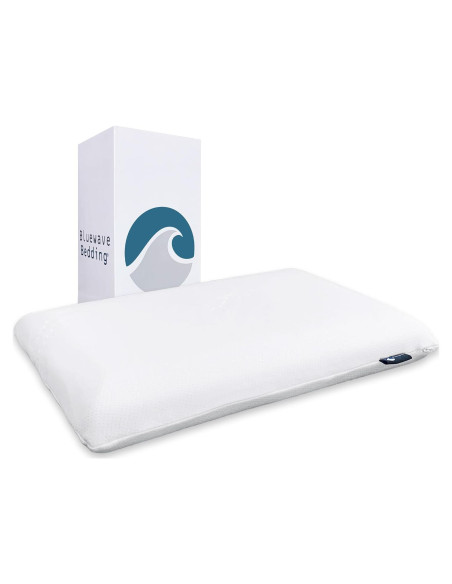 Almohada Viscoelástica Slim Bluewave 10.16 cm Gel Estándar Almohada Viscoelástica Slim Bluewave 10.16 cm Gel Estándar