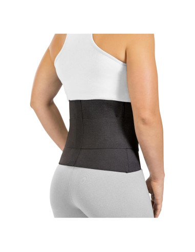 Faja Elástica Soporte Lumbar BraceAbility - Alivio Dolor Espalda Baja (L)