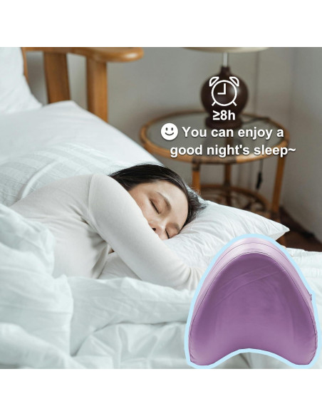 Funda de Almohada de Satén LeoTube para Almohada Contour - Púrpura Sonrosado Funda de Almohada de Satén LeoTube para Almohada Contour - Púrpura Sonrosado
