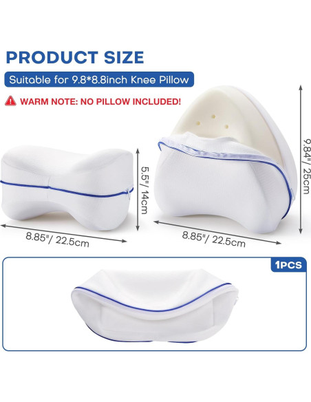 Funda de Almohada para Rodilla Noverlife Corazón 25x23 cm Funda de Almohada para Rodilla Noverlife Corazón 25x23 cm