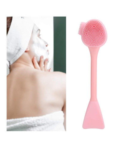 Cepillo Facial de Silicona WGFOIP 2 en 1 Exfoliante y Masaje