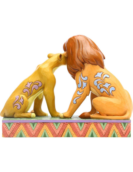 Figurita Enesco Disney Traditions Simba y Nala 13 cm Figurita Enesco Disney Traditions Simba y Nala 13 cm