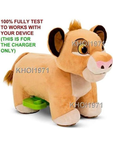 Cargador de pared KHOI1971 para Huffy El Rey León 6V Cargador de pared KHOI1971 para Huffy El Rey León 6V