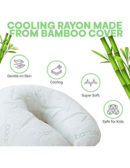 Almohada de Cuello Ergonomica Sacred Thread - Espuma de Memoria Refrigerante Almohada de Cuello Ergonomica Sacred Thread - Espuma de Memoria Refrigerante