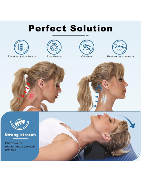 Dispositivo Ortopédico Cervical WANYIDA para Alivio de Dolor de Cuello Dispositivo Ortopédico Cervical WANYIDA para Alivio de Dolor de Cuello