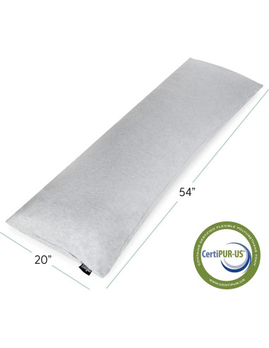 Almohada Corporal Milliard - Espuma Viscoelástica 137cm - Hipoalergénica