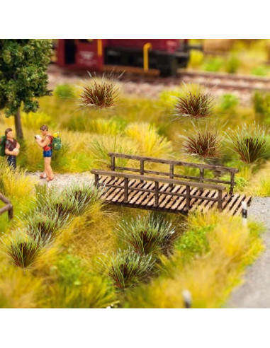 208PCS Hierba Artificial Meyeyaia para Paisajes Miniatura