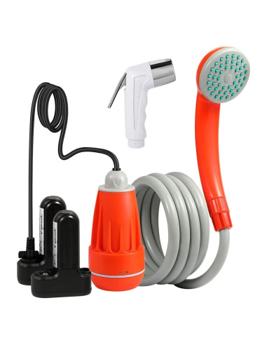 Ducha Portátil KEDSUM GFS-1701 con 2 Baterías Recargables