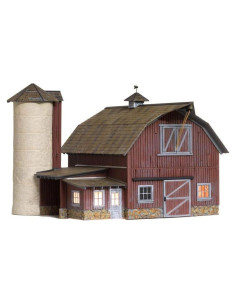 Kit Granero Viejo Weathered Woodland Scenics BR5865 Escala O