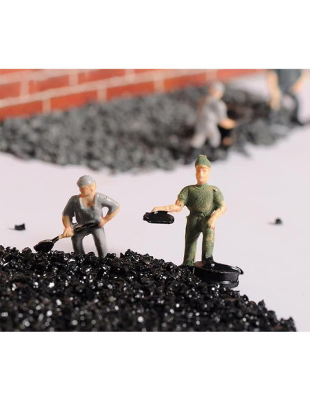 Set 27 Figuras Miniatura Trabajadores 1:87 Warmtree con Rocas Set 27 Figuras Miniatura Trabajadores 1:87 Warmtree con Rocas