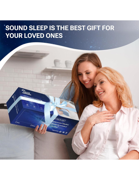 Almohada Ergonómica TMVAP para Durmientes Laterales Azul 53x25cm Almohada Ergonómica TMVAP para Durmientes Laterales Azul 53x25cm