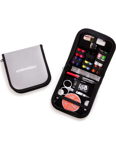 Kit de Costura Embroidex - Compacto y Completo - 14 Hilos