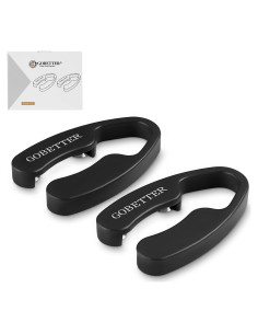 Cortador de Foil GOBETTER 2 Pcs Acero Inoxidable Negro