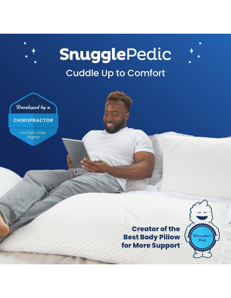 Almohada de Espuma Viscoelástica Snuggle-Pedic Estándar 1.20 kg Almohada de Espuma Viscoelástica Snuggle-Pedic Estándar 1.20 kg