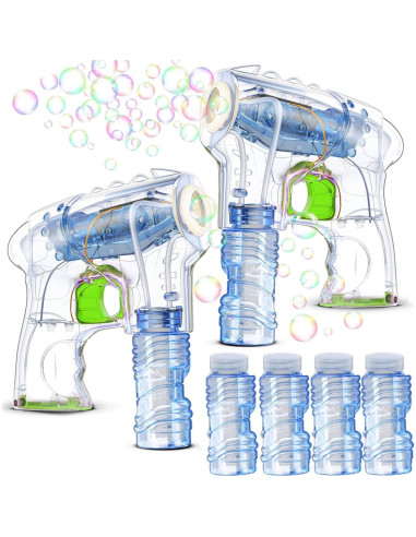 Set de 2 Pistolas de Burbujas Kid Odyssey con 4 Recargas