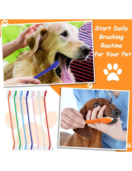 Cepillo de Dientes para Perros Honeydak - 70 Piezas Coloridas Cepillo de Dientes para Perros Honeydak - 70 Piezas Coloridas