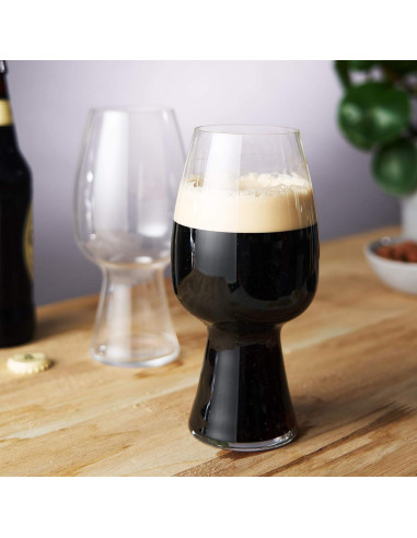 Vasos de Cerveza Stout Spiegelau, Juego de 2, 600 ml