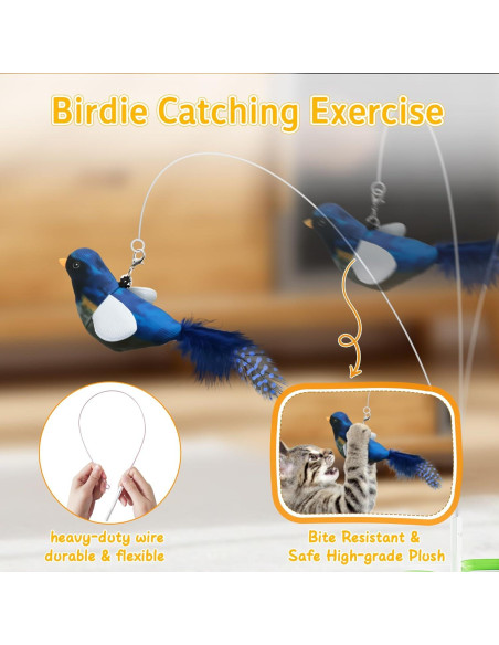 Juguete Interactivo para Gatos PANRIO 3-en-1 Recargable USB Juguete Interactivo para Gatos PANRIO 3-en-1 Recargable USB