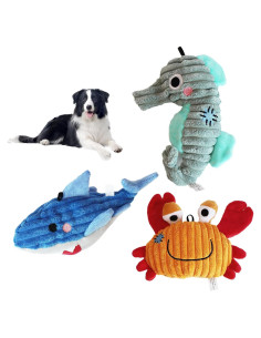 Juguetes de Peluche para Perros Pequeños y Medianos - 3 Paquete