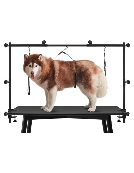 Soporte Ajustable para Mesa de Aseo Canino ZPVP 81-119 cm Soporte Ajustable para Mesa de Aseo Canino ZPVP 81-119 cm