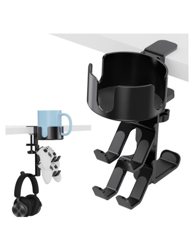 Soporte para Auriculares y Controladores Lolyer - Ajustable y Rotatorio 360