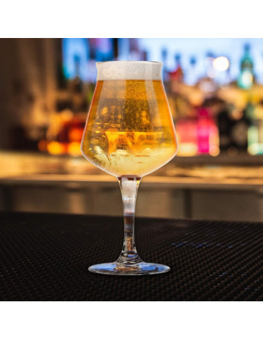 Vasos de Cerveza Teku DU VINO 420 ml, Paquete de 4