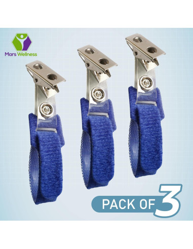 Clip para manguera CPAP Mars Wellness - Paquete de 3 unidades
