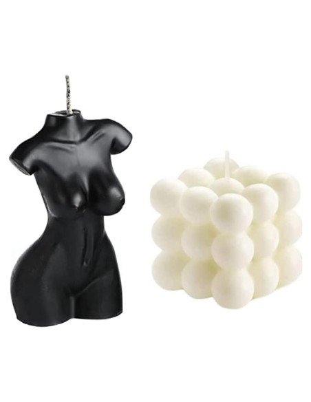 Set de 2 Velas Aromáticas de Cera de Soja NatureMan - Diseño Único Set de 2 Velas Aromáticas de Cera de Soja NatureMan - Diseño Único