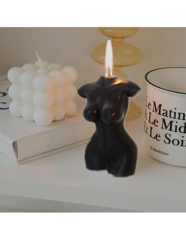Set de 2 Velas Aromáticas de Cera de Soja NatureMan - Diseño Único