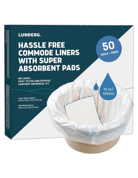 Forros de Comoda Lunderg con Almohadillas Absorbentes 50 Pzas Forros de Comoda Lunderg con Almohadillas Absorbentes 50 Pzas