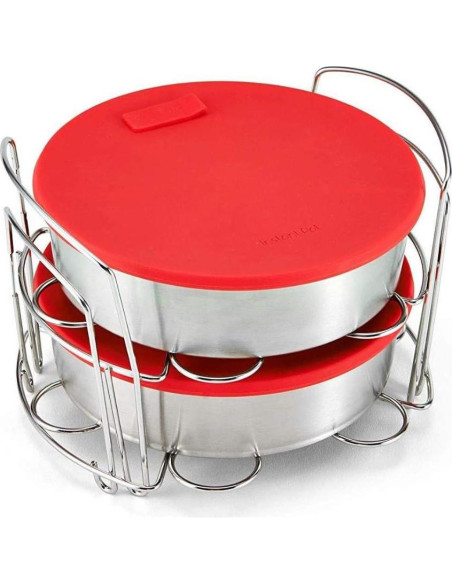 Juego de Cocina 8 Piezas Instant Pot Rojo Compatible 6-8 Qt Juego de Cocina 8 Piezas Instant Pot Rojo Compatible 6-8 Qt