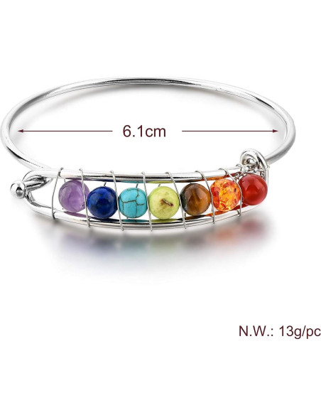Pulsera Volcánica de Lava Mystiqs para Aromaterapia Unisex Pulsera Volcánica de Lava Mystiqs para Aromaterapia Unisex