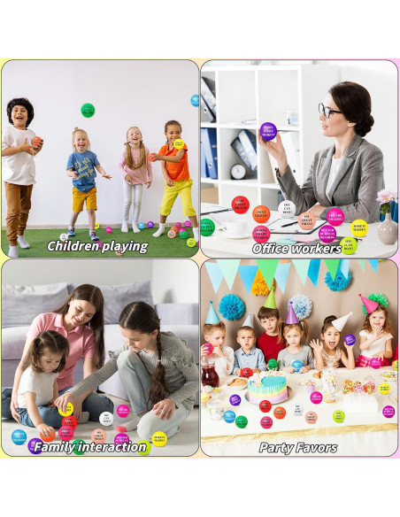 96 Pelotas Antiestrés Motivacionales 5 cm Oleitodh 96 Pelotas Antiestrés Motivacionales 5 cm Oleitodh