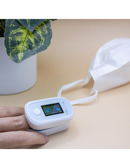 Oxímetro de Pulso Bluetooth OxyKnight - Mide Oxígeno y Pulso Oxímetro de Pulso Bluetooth OxyKnight - Mide Oxígeno y Pulso