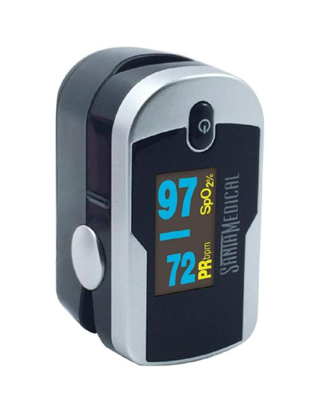 Oxímetro de Pulso Santamedical SM-1100S con Pantalla OLED Oxímetro de Pulso Santamedical SM-1100S con Pantalla OLED