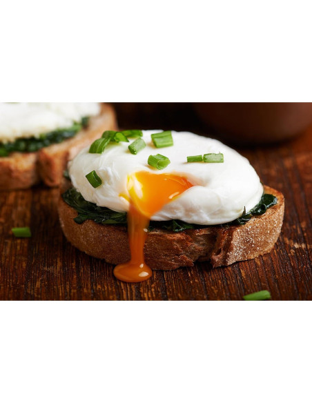 Pochar Huevos HIC Kitchen 3 Huevos Antiadherente 15 cm Pochar Huevos HIC Kitchen 3 Huevos Antiadherente 15 cm