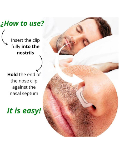 Dispositivo Anti Ronquidos - Clip Nasal Magnético 4 Piezas Silicona Dispositivo Anti Ronquidos - Clip Nasal Magnético 4 Piezas Silicona