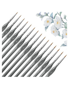 Set de Pinceles Miniatura Golden Maple 15pcs - Detalle Fino