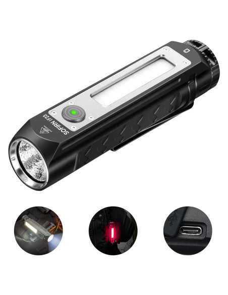 Linterna Recargable Sofirn IF23 4000lm IPX8 con Luz RGB Linterna Recargable Sofirn IF23 4000lm IPX8 con Luz RGB