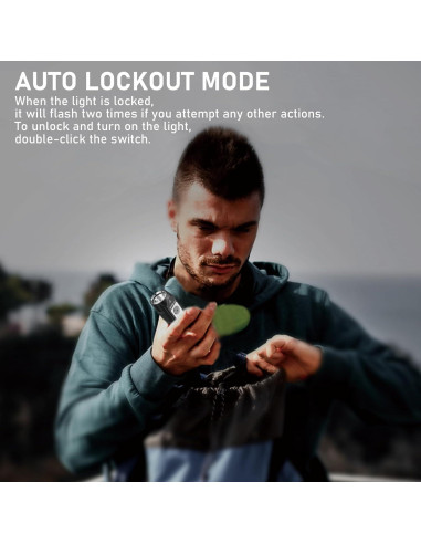 Linterna Recargable Sofirn IF23 4000lm IPX8 con Luz RGB